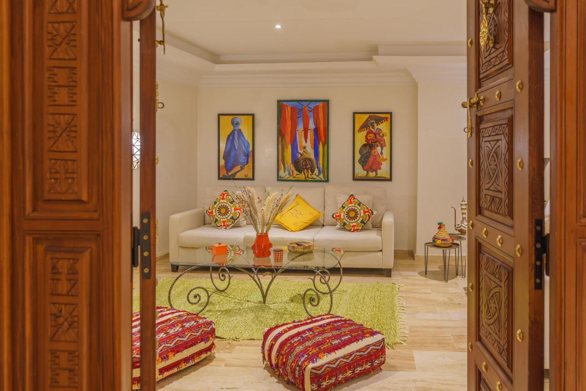 Apartamento Luxueux 138 M2 Avec Piscine Marrakesh Exterior foto