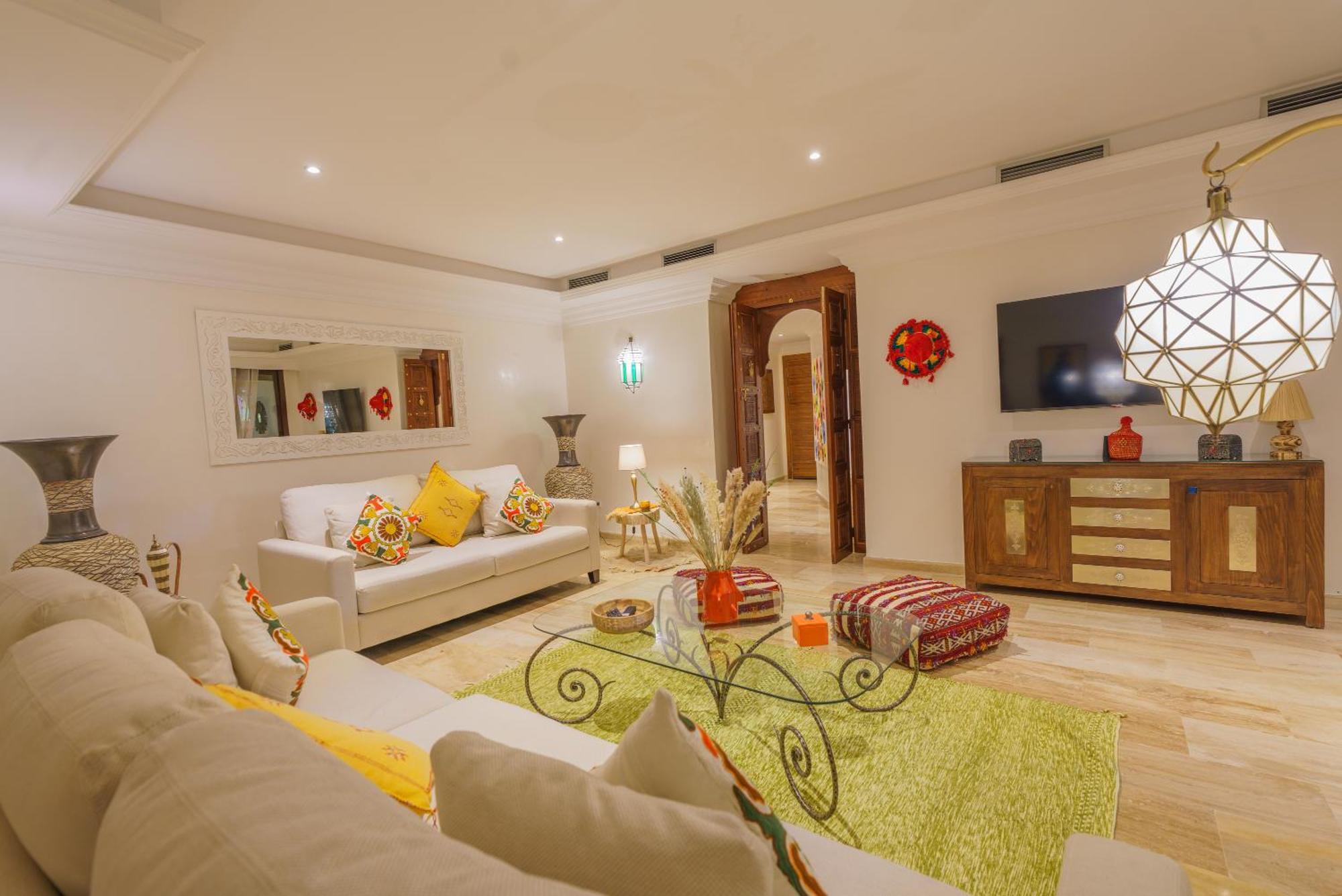 Apartamento Luxueux 138 M2 Avec Piscine Marrakesh Exterior foto