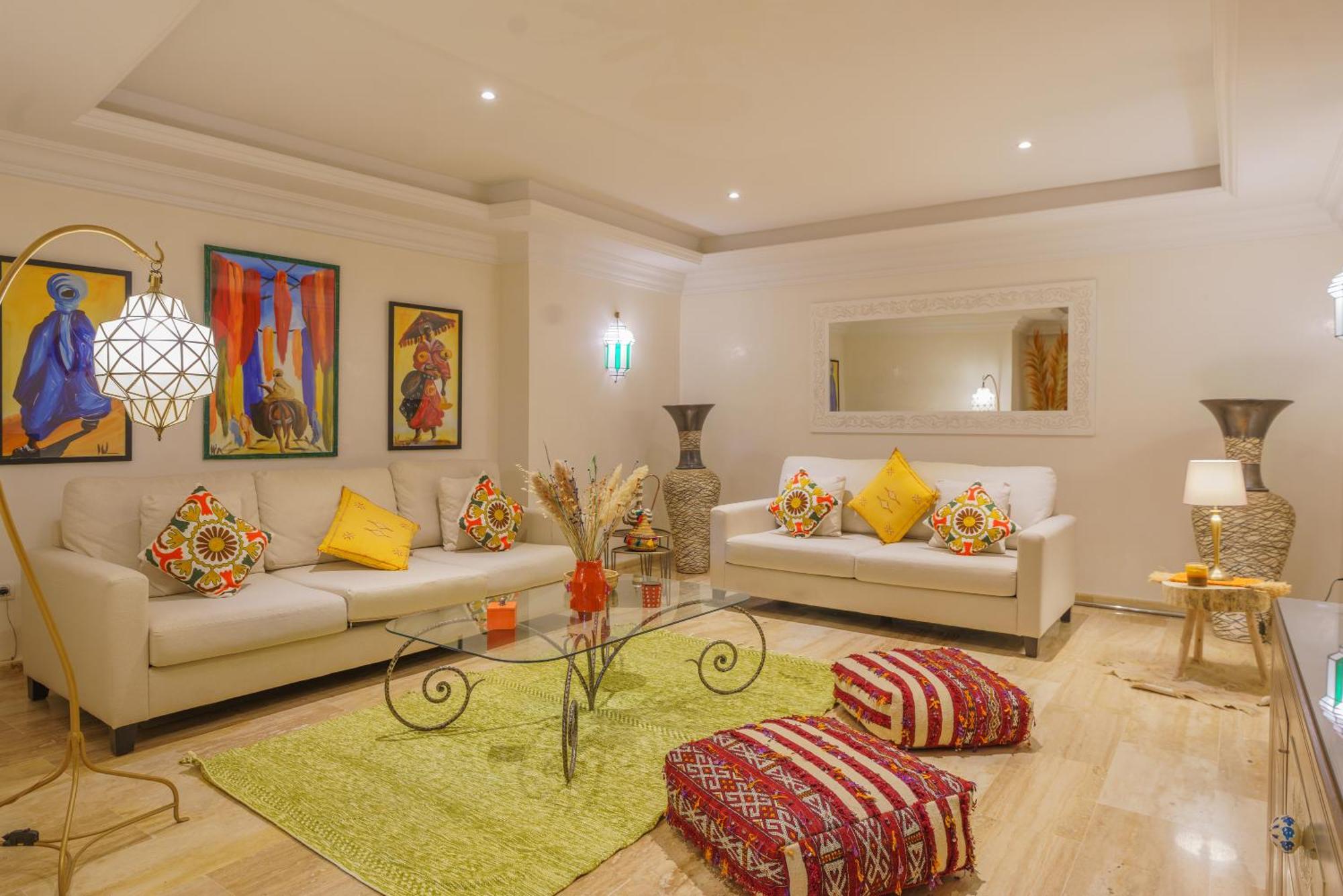 Apartamento Luxueux 138 M2 Avec Piscine Marrakesh Exterior foto